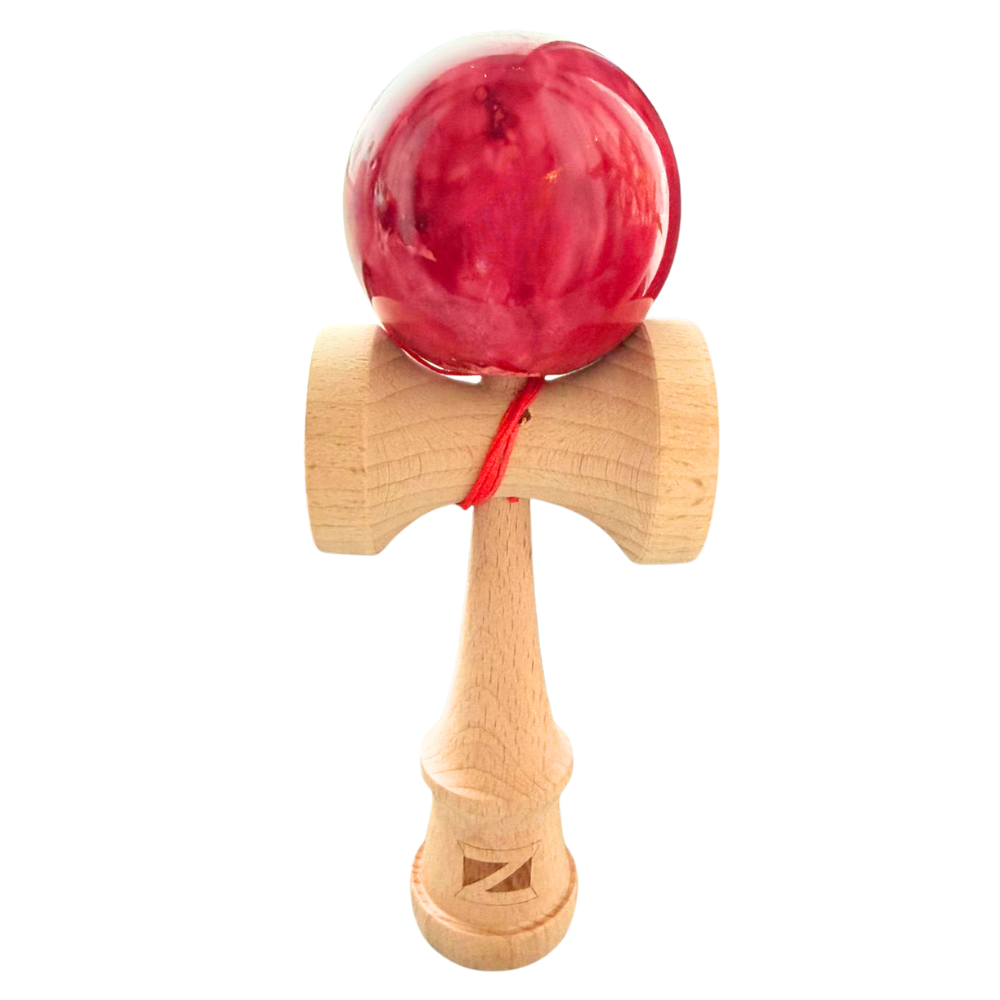 Kendama Zenuk Original, Big Cup, Lemn, Copii si Adulti, Joc Interactiv, Sac Catifea