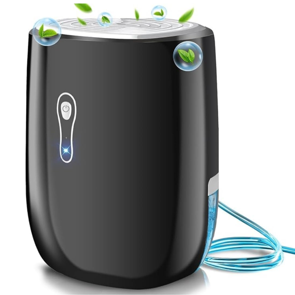 Dezumidificator Electric, Anti-Mucegai, Consum Redus de Energie, 330ml/24h, Silentios, Rezervor 0.8L, 22W
