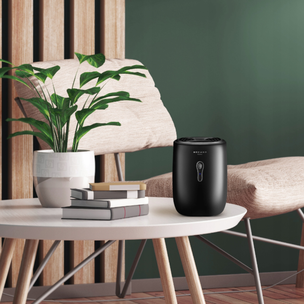 Electric Dehumidifier, Anti-Mold, Low Energy Consumption, 330ml/24h, Silent, 0.8L Tank, 22W