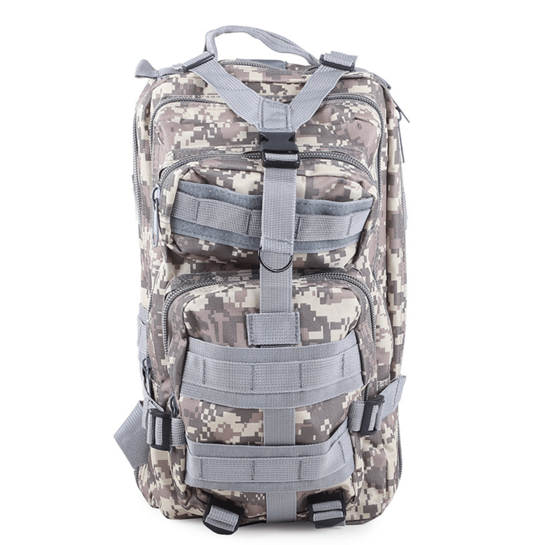 Rucsac Militar Tactic, pentru Drumetii, 30L, 2 Compartimente, Centuri de Prindere, Impermeabil, Material Rezistent, 43x24x25cm