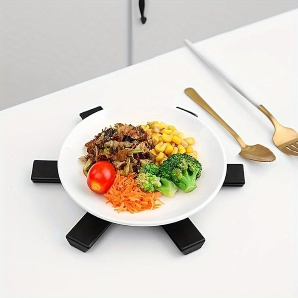 Hot Pot Holder, Up to 220°C, Plaibil Model, ABS, Black