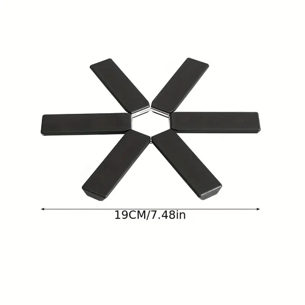 Hot Pot Holder, Up to 220°C, Plaibil Model, ABS, Black
