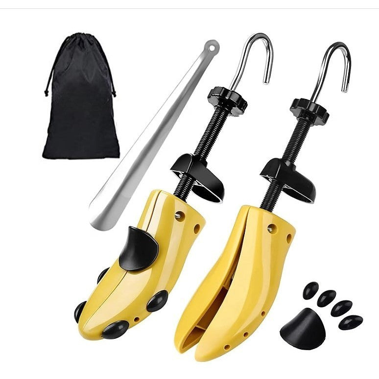 Set of 2 Adjustable Shoe Stretchers/Shoe Lasts, Widening and Lengthening, Size