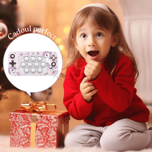 Pop It Console Interactive, Antistress, Portable, Compact, with Batteries, Premium ABS, Silicone, 4 Game Modes, +3 Years