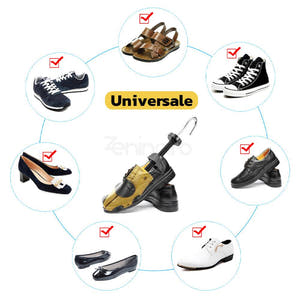Set of 2 Adjustable Shoe Stretchers/Shoe Lasts, Widening and Lengthening, Size