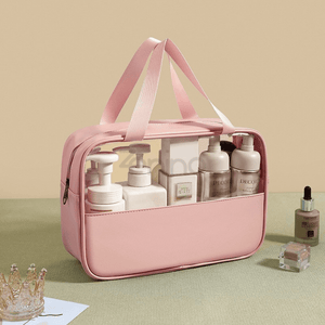 Cosmetic Organizer Bag, for Travel, Zipper, Waterproof