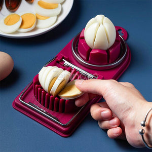 Multifunctional Slicer, 2 Shapes, for Eggs, Mozzarella, Practical, Easy to Use, 21.5cm x 8.5cm