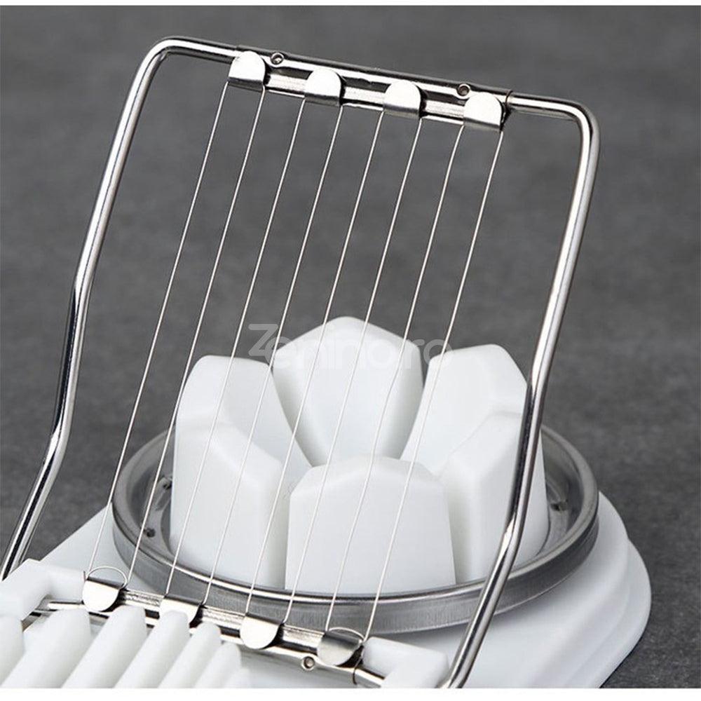 Multifunctional Slicer, 2 Shapes, for Eggs, Mozzarella, Practical, Easy to Use, 21.5cm x 8.5cm