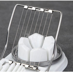 Multifunctional Slicer, 2 Shapes, for Eggs, Mozzarella, Practical, Easy to Use, 21.5cm x 8.5cm