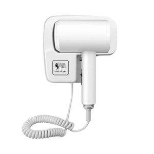 Hair Dryer, with Stand, 3 Modes, 1200W, Durable Material, Ionization, Compact Size, Overheating Protection, White