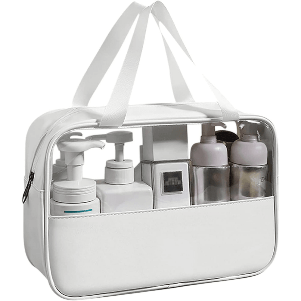 Cosmetic Organizer Bag, for Travel, Zipper, Waterproof