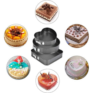 Set 216 Piese Patiserie, Tavi de Copt, Forme Briose, Pos Ornat, Accesorii