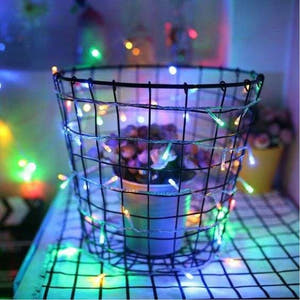 Linear Christmas Installation, 1m/3m/5m, 2 Lights, Batteries, Transparent Wire