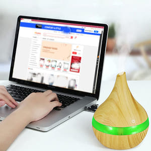 Aromatherapy Diffuser, Humidifier, Air Purifier, 7 LED Colors, 300 ml