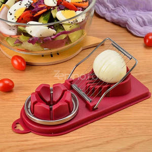 Multifunctional Slicer, 2 Shapes, for Eggs, Mozzarella, Practical, Easy to Use, 21.5cm x 8.5cm