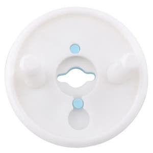 Set 6 Protectii Priza, Siguranta Bebelusi si Copii, Cheita, Montare Usoara, Alb/Albastru