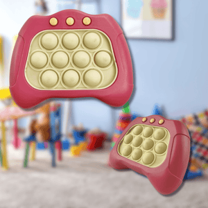 Pop It Console Interactive, Antistress, Portable, Compact, with Batteries, Premium ABS, Silicone, 4 Game Modes, +3 Years