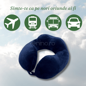 Travel Pillow, for Neck and Back, Support, Comfort, Memory Foam, Zipper, Hanging, Adjustable