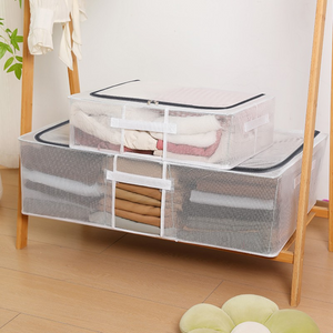 Clothes, Shoes, Waterproof, Foldable, PVC Mesh Storage Box