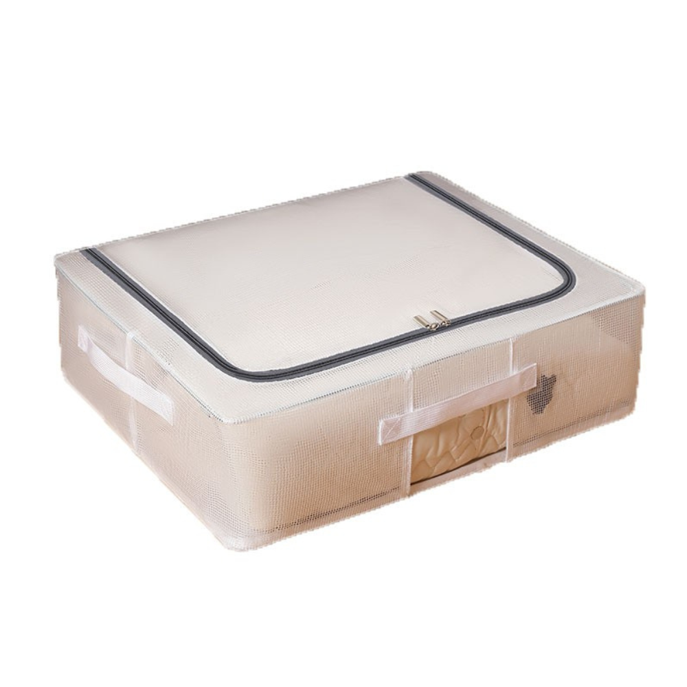 Cutie Depozitare Haine, Incaltaminte, Impermeabil, Pliabil, din Plasa PVC