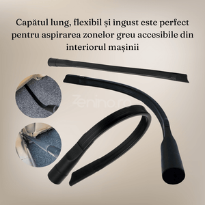 Set of 6 Vacuum Cleaner Heads, Soft Brushes, for Sofas, Cars, Carpets, 32mm, 31-35mm Adapter, Efficient Cleaning, ABS