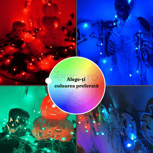 LED Strip 10m, Application, 24 Key Remote Control, USB, IP65, Light Effects, Indoor/Outdoor, Multicolor