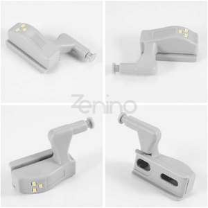 Hinged Housing Set with LED, Powerful Lighting, Easy Assembly, Quick Installation, Automatic Lighting, Energy Saving, Universal