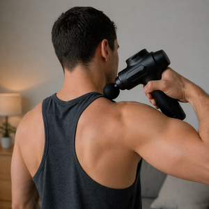 Aparat de Masaj, 12 Capete Interschimbabile, 30 Viteze, pentru Grupe Musculare