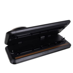 Aparat Vidat si Sigilat Alimente, Cantar Incorporat, 120W, Pungi Incluse, Negru