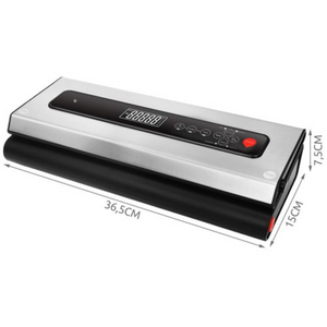 Vacuum Food Sealer, Built-in Scale, 120W, Bags Included, Gray