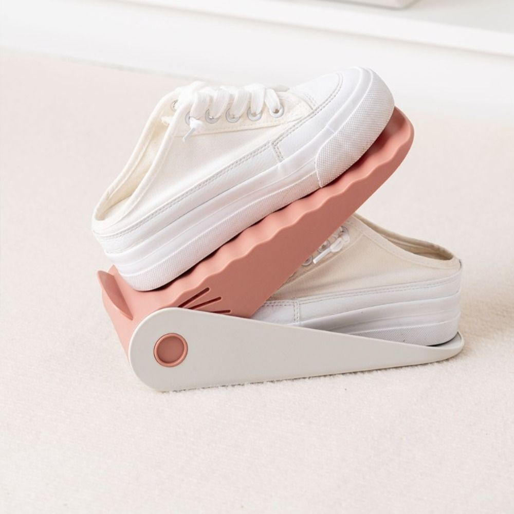 Shoe Organizer, Adjustable Height, Space Saving, Non-Slip
