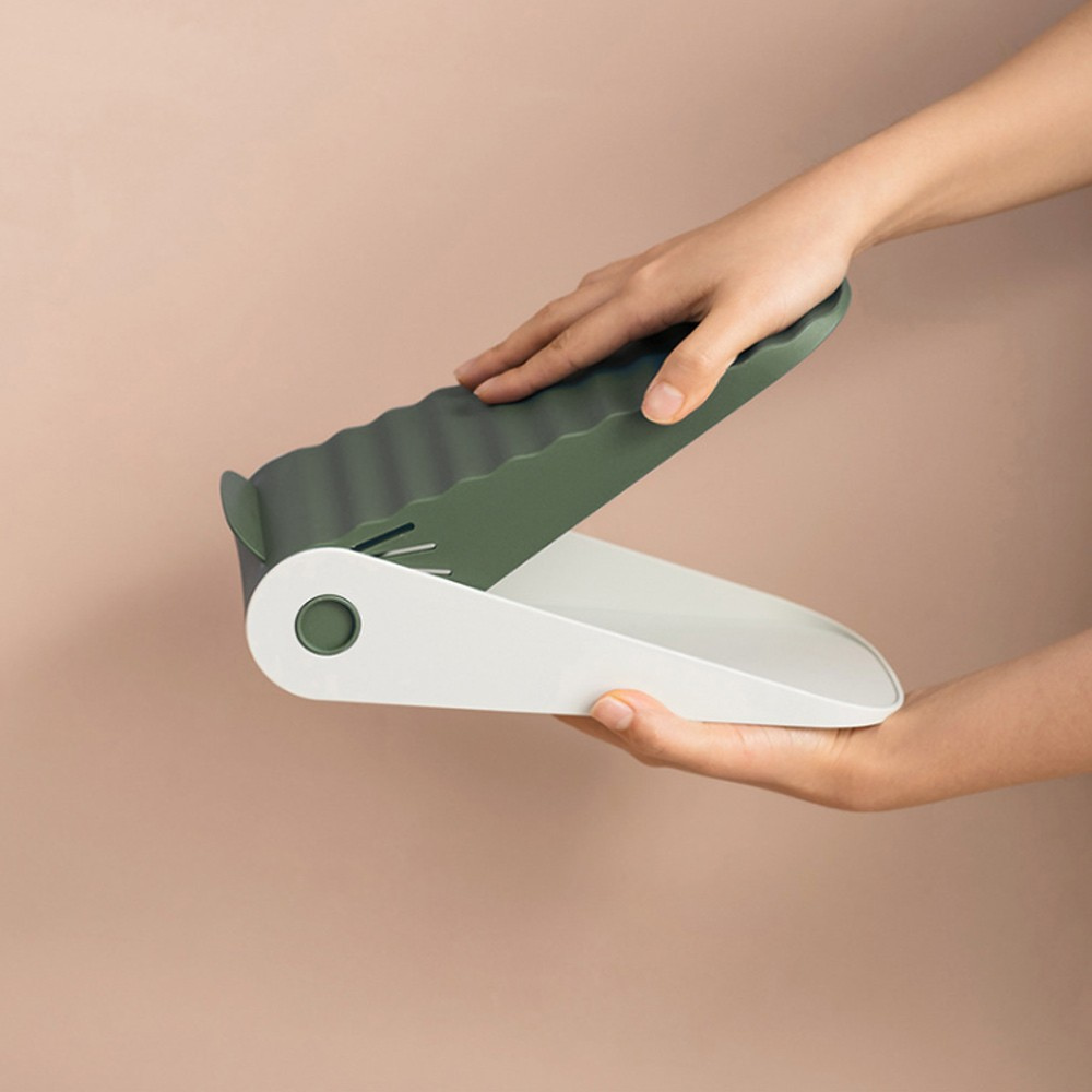Shoe Organizer, Adjustable Height, Space Saving, Non-Slip