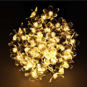 Solar Panel String, 30 LED, Dragonfly Shape, IP65, Ground Mount, 7 Hours Lighting, Length 6.5m, Multicolor