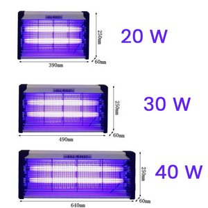 Lampa Electrica Anti-Insecte, 2 Tuburi UV, Alimentare la Priza