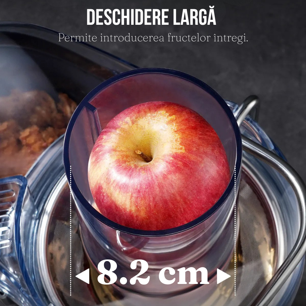 Storcator de Fructe, 1200W, 3 Trepte Viteza, Recipient Suc 1250ml, Lame Otel