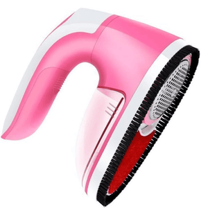Lint Remover, 5W Power, Suitable for Clothes, Sofa, 6 Cutting Blades, USB Charging, Purple/Pink