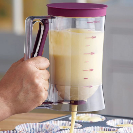Dough Dispenser, for Cakes, 900ml, Spring Handle, Plastic