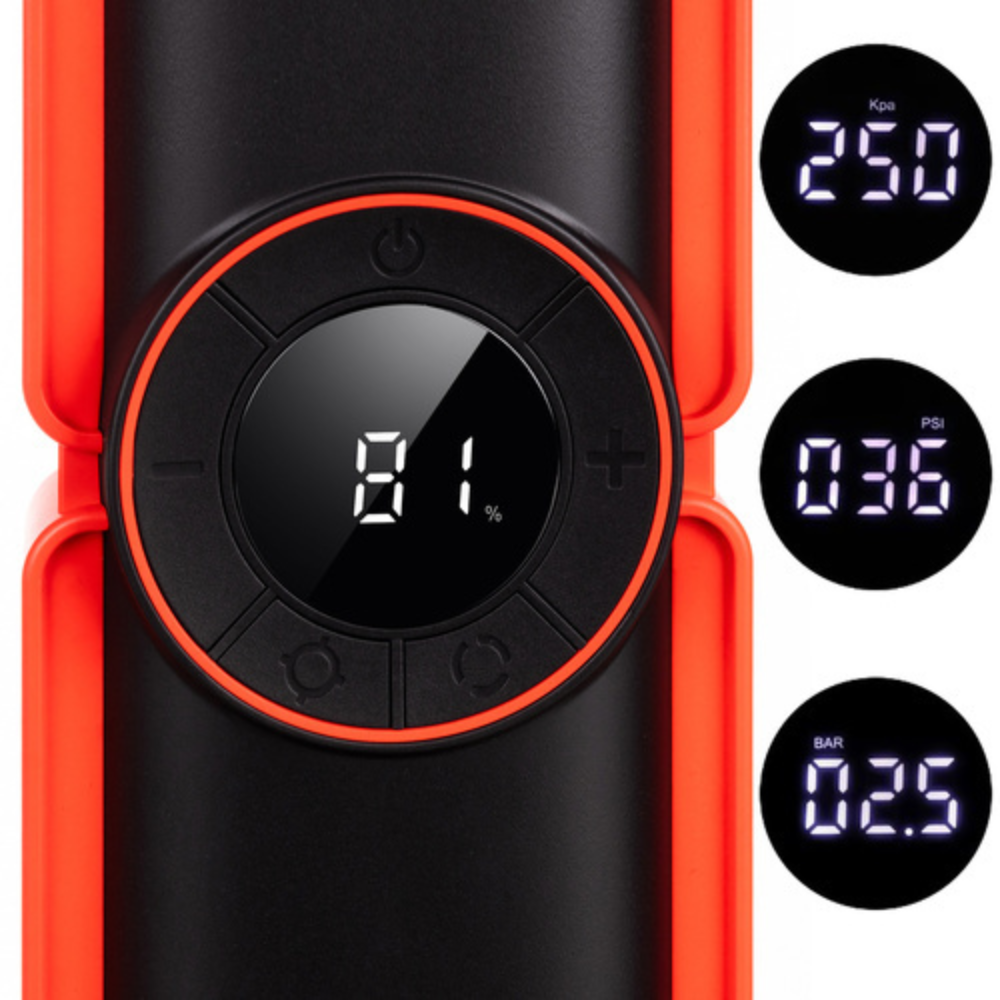 Redresor Auto 6in1, Starter 800A, 120W, 12V/10A, 10000 mAh, Lanterna LED, Compresor