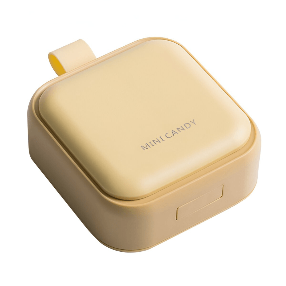 Mini Medicine Box, Efficient Organization, 4 Compartments, Airtight Closure, Portable