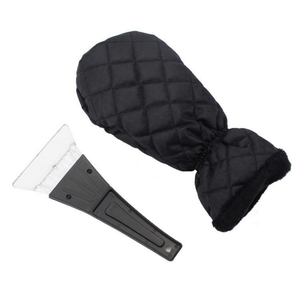 Snow Scraper and Glove Set, Waterproof Material, Padded