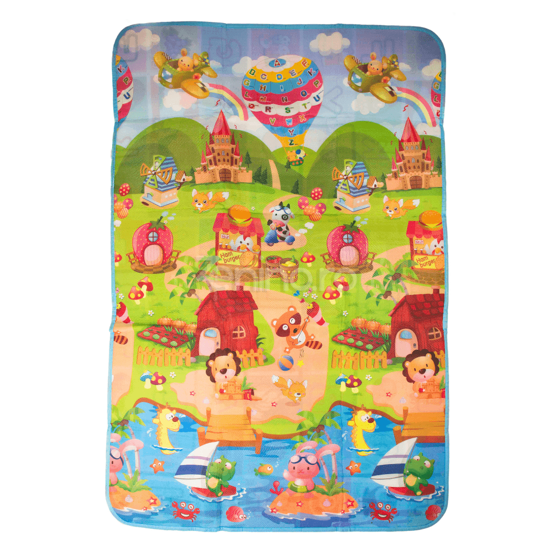 Educational Mat for Children, 2 Sides, Interactive, Harmonious Development, Foam, Insulating Material, Easy to Clean, Various Models