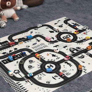 Educational Mat for Children, 2 Sides, Interactive, Harmonious Development, Foam, Insulating Material, Easy to Clean, Various Models