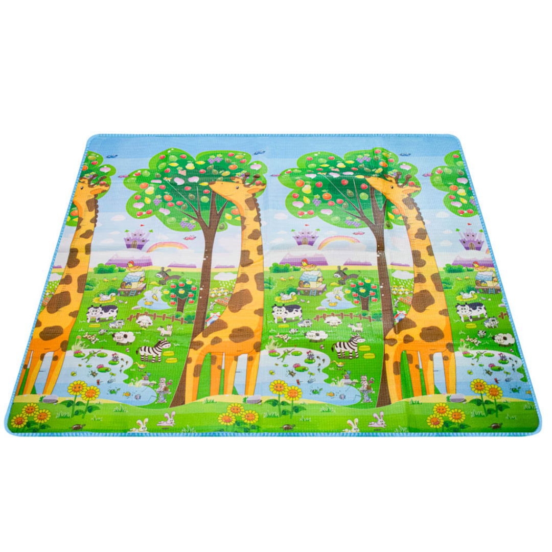 Educational Mat for Children, 2 Sides, Interactive, Harmonious Development, Foam, Insulating Material, Easy to Clean, Various Models