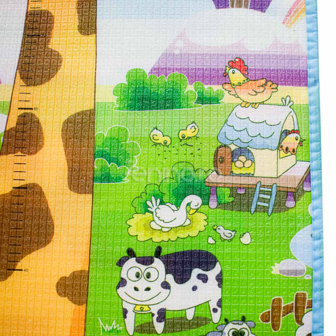 Educational Mat for Children, 2 Sides, Interactive, Harmonious Development, Foam, Insulating Material, Easy to Clean, Various Models