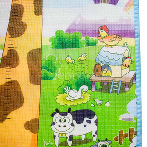 Educational Mat for Children, 2 Sides, Interactive, Harmonious Development, Foam, Insulating Material, Easy to Clean, Various Models
