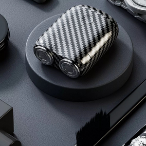 Mini Shaver, Precise Cutting, Steel Blades, 3W, Type-C Charging, 45min Battery Life.