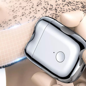 Mini Shaver, Precise Cutting, Steel Blades, 3W, Type-C Charging, 45min Battery Life.