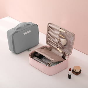 2in1 Cosmetic Organizer Bag, Eyeshadow Included, Waterproof, for Travel