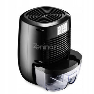 Electric Dehumidifier, Anti-Mold, Low Energy Consumption, 330ml/24h, Silent, 0.8L Tank, 22W