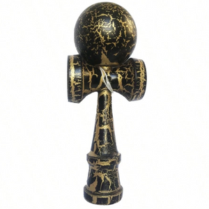 Kendama Original Profesional, Crack, 18cm, din Lemn, Joc Interactiv, Copii si Adulti